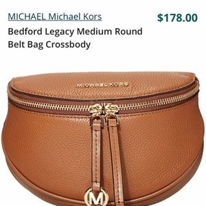 Michael Kora cognac Fanny pack